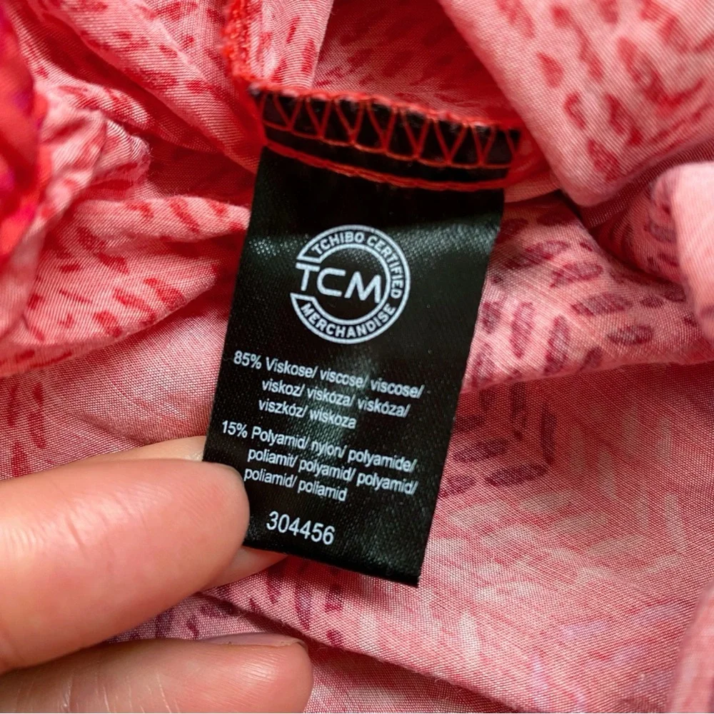 🪭 TCHIBO BOHO PINK CORAL HIGH WAIST MAXI SKIRT! - Picture 12 of 13